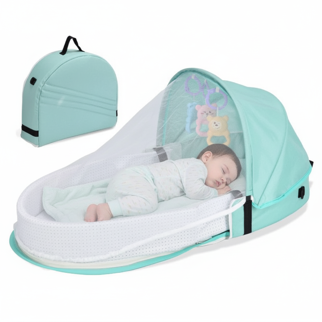 Battilo Babynest – Sicherer Schlaf & Schutz überall!