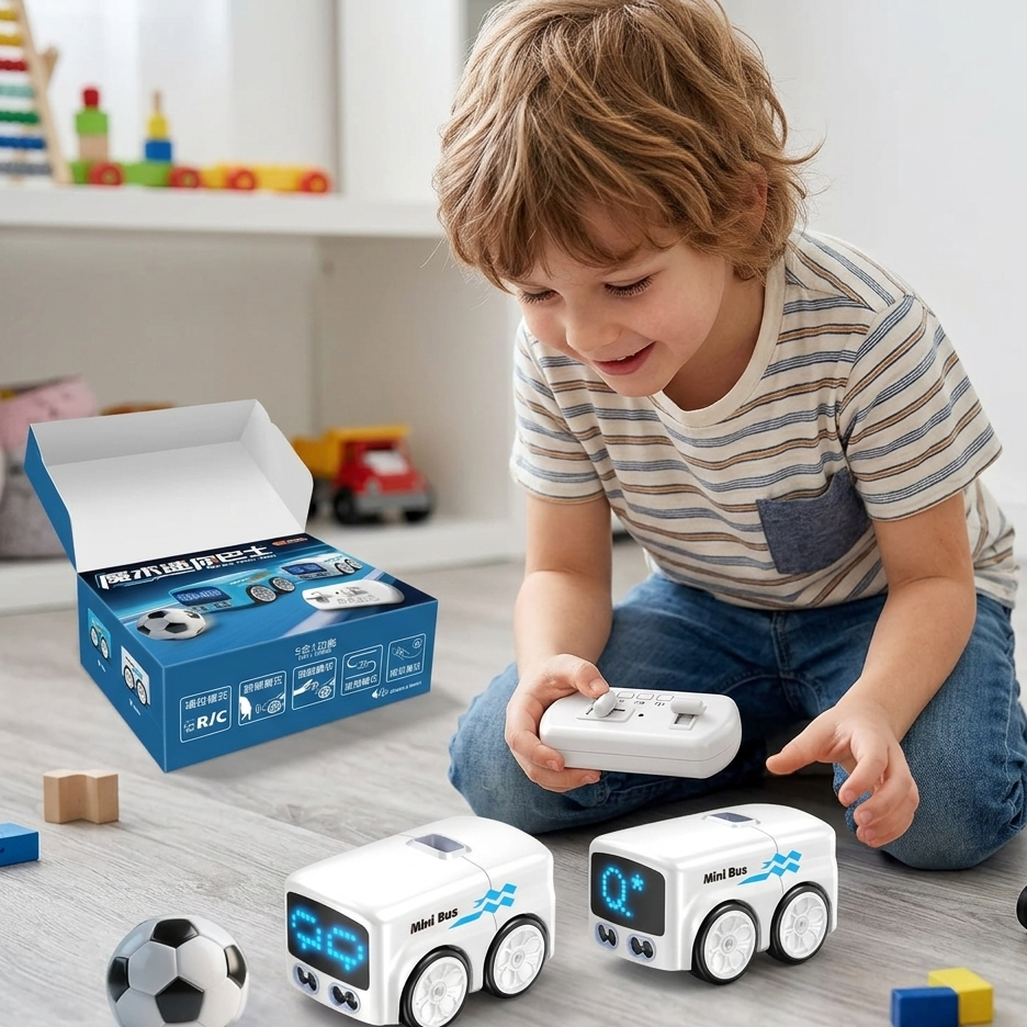 Intelligenter RC Mini Bus – Gestensteuerung Spielzeugauto