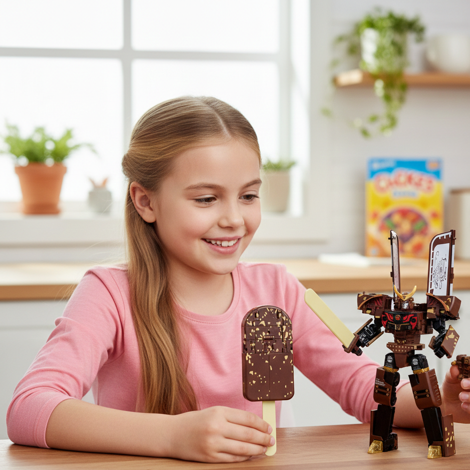2-in-1 Eiscreme-Roboter für Kinder