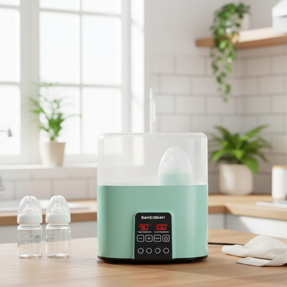 4-in-1 Baby Flaschenwärmer – Schnell, Smart & Sicher mit Temperaturkontrolle