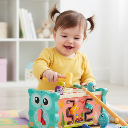 Montessori 8-in-1 Lernspielzeug für Babys & Kleinkinder