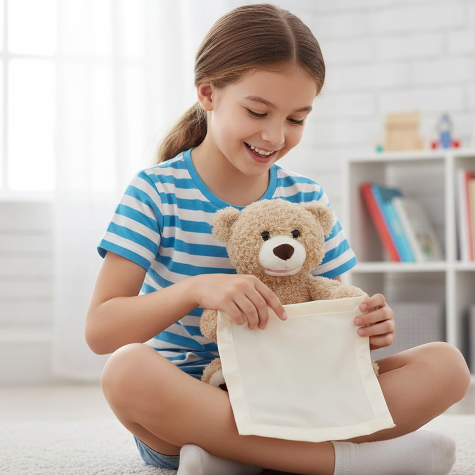 Interaktiver Peek-a-Boo Teddybär für endlosen Spielspaß