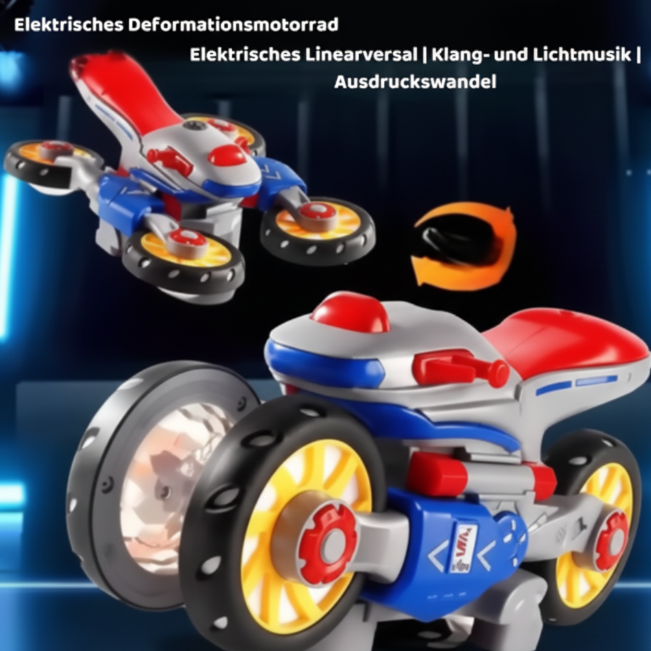 Bewegendes Motorrad-Spielzeug mit Musik & Licht für Kinder