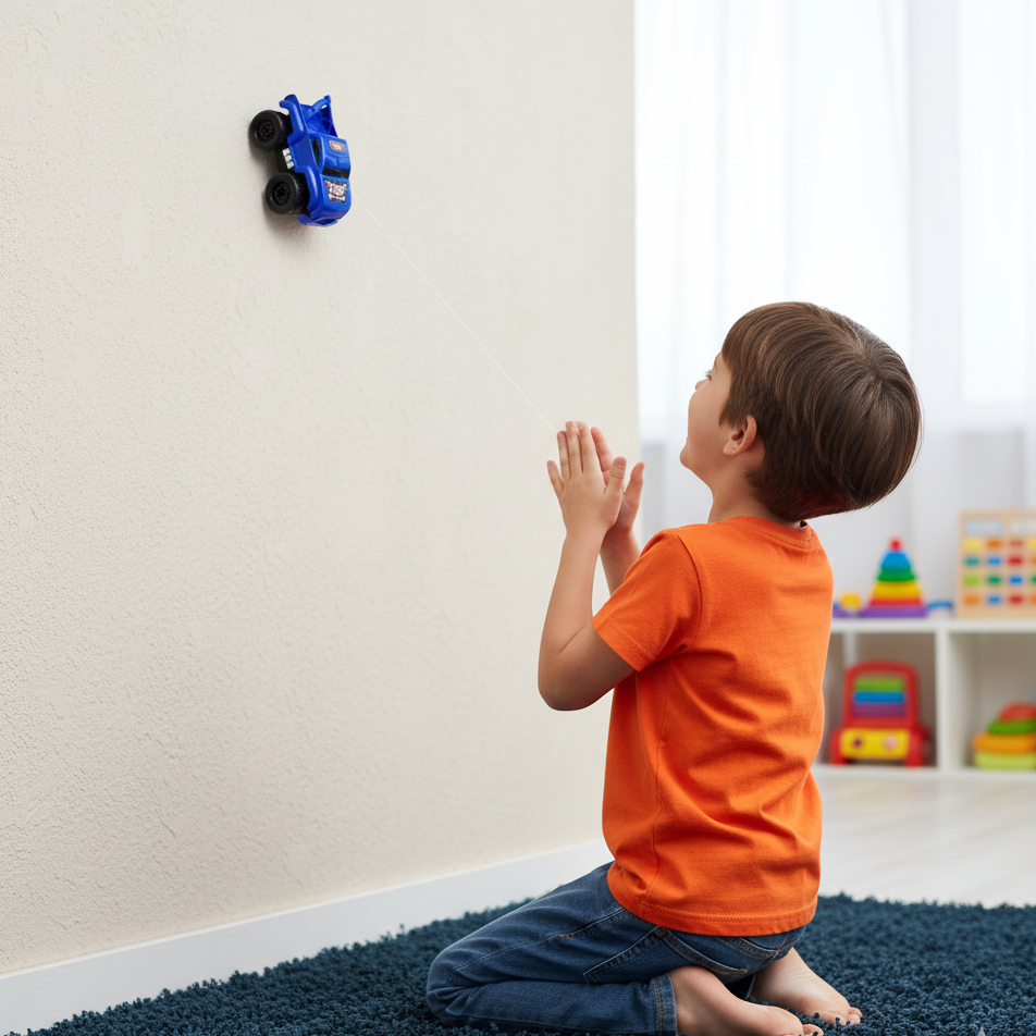 Anti Schwerkraft Magnetauto – Klettert Wände wie von Zauberhand