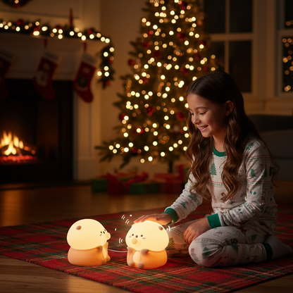Niedlich Meer Otter Nacht Licht– Weich LED Dimmable & Wiederaufladbar