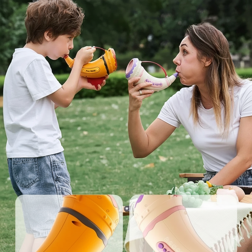 Intelligentes Blas-Spielzeug – Lernen, Atmen & Lachen!