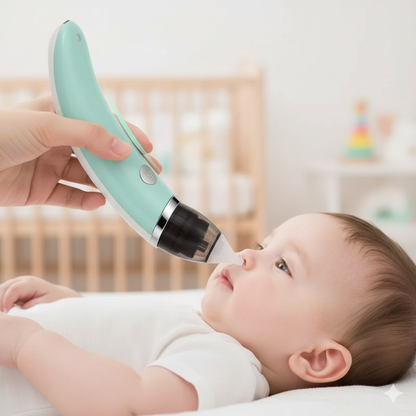 Sanfte elektrische Nasensauger – Atmen leicht gemacht für dein Baby