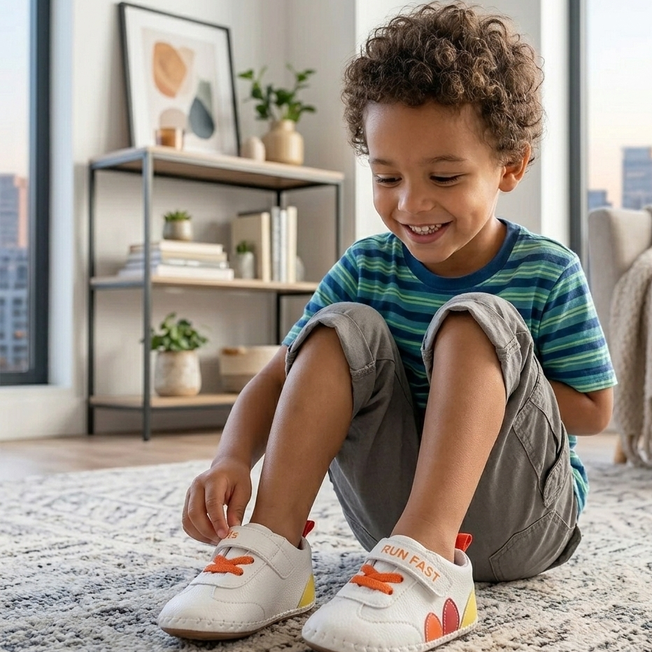 Baby Erstlauf Schuhe – Weiche Lauflernschuhe für kleine Schritte