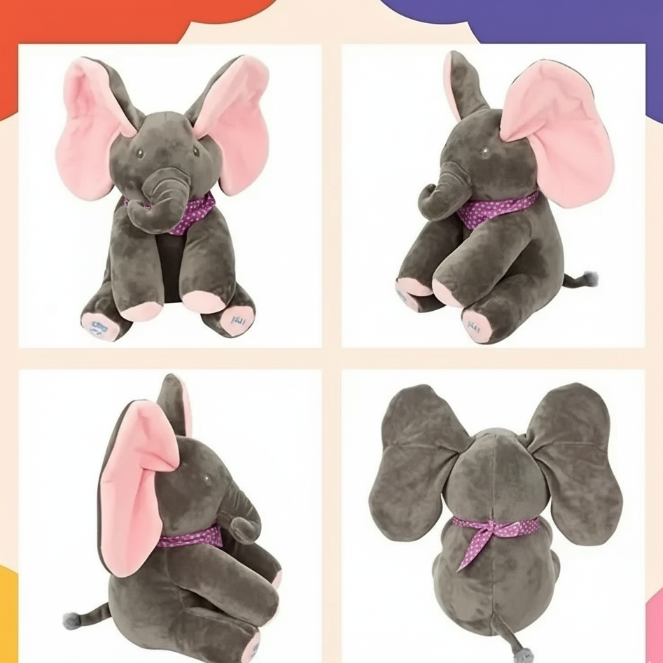 Versteckspiel Elefant Singt, Bewegt sterben Ohren & Bringt Babys zum Lachen!