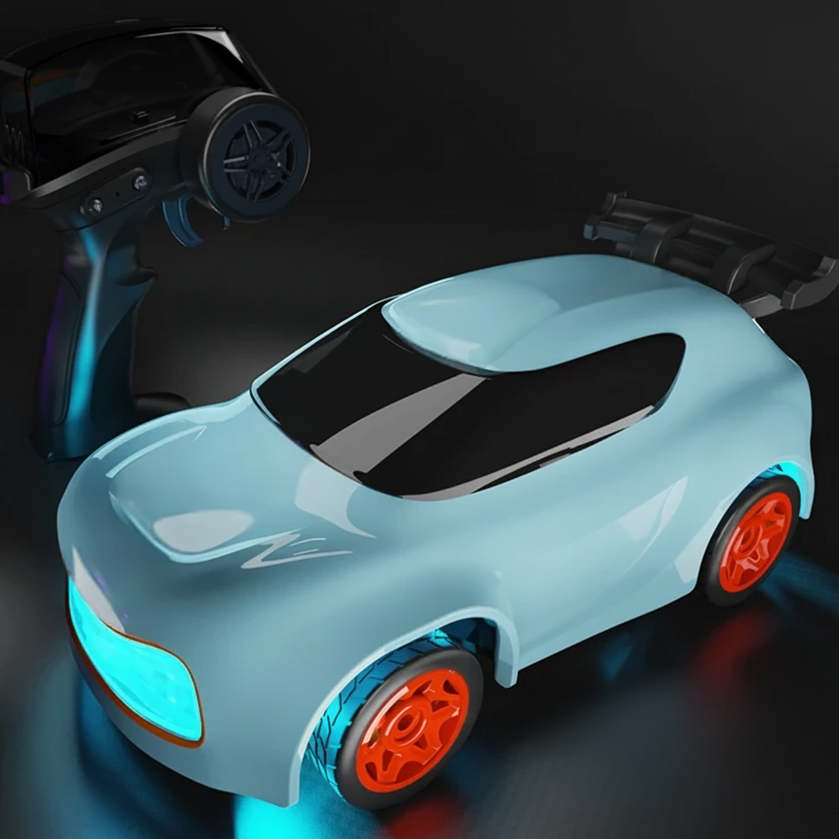 Mini Drift Rennfahrzeug – 4WD mit Licht & Aktion