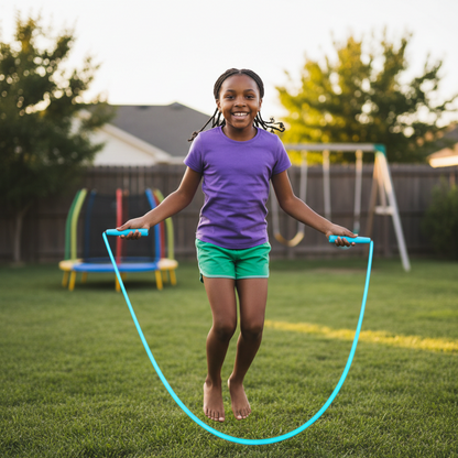 LED Springseil für Kids & Erwachsene – Leuchtender Fitness-Spaß