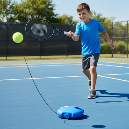 Tennis Trainer mit Rückprall-Seil – Perfekt für Alle Levels