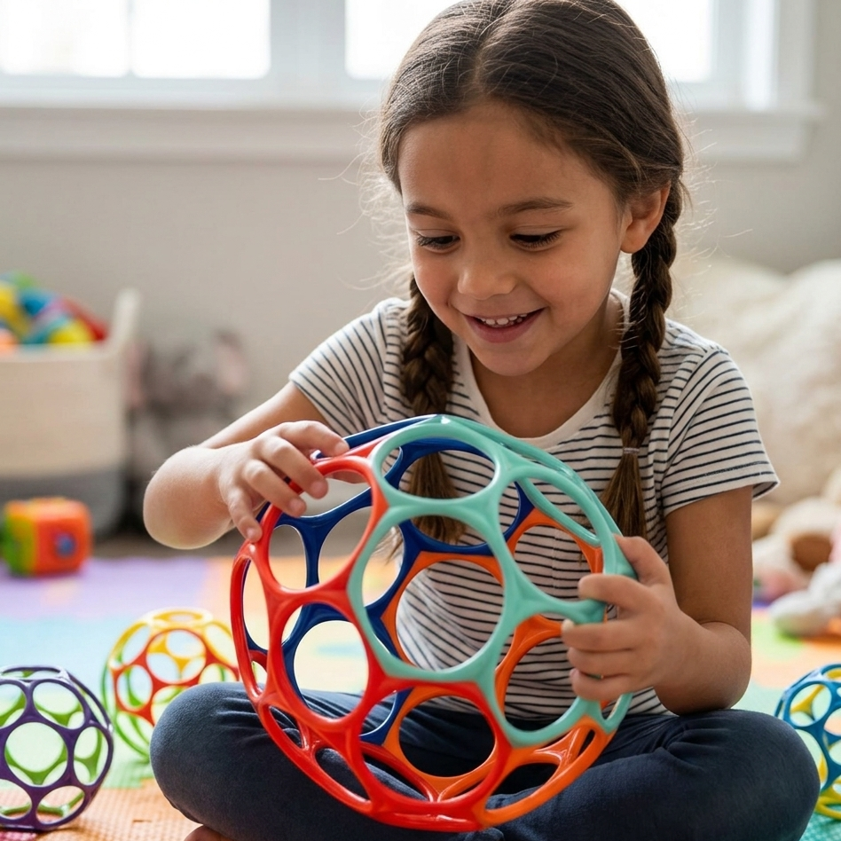 Baby Greifball Sensorik Spielzeug – Lernen, Fühlen & Spielen