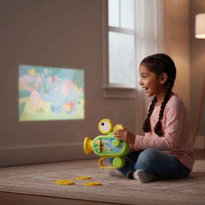 Magischer Tier-Projektor für Kinder – Lernen, Träumen & Entdecken