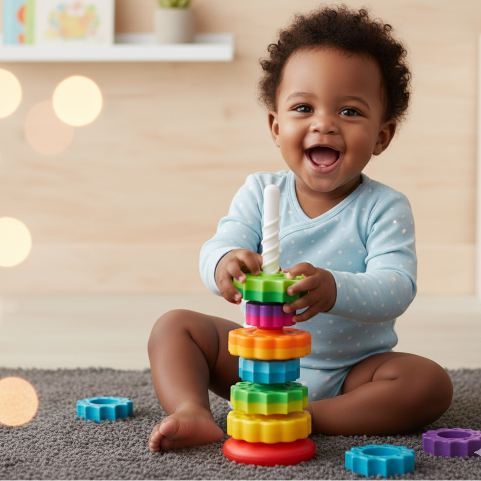 Farbenfrohe Lern-Ringe – Motorik & Kreativität fördern