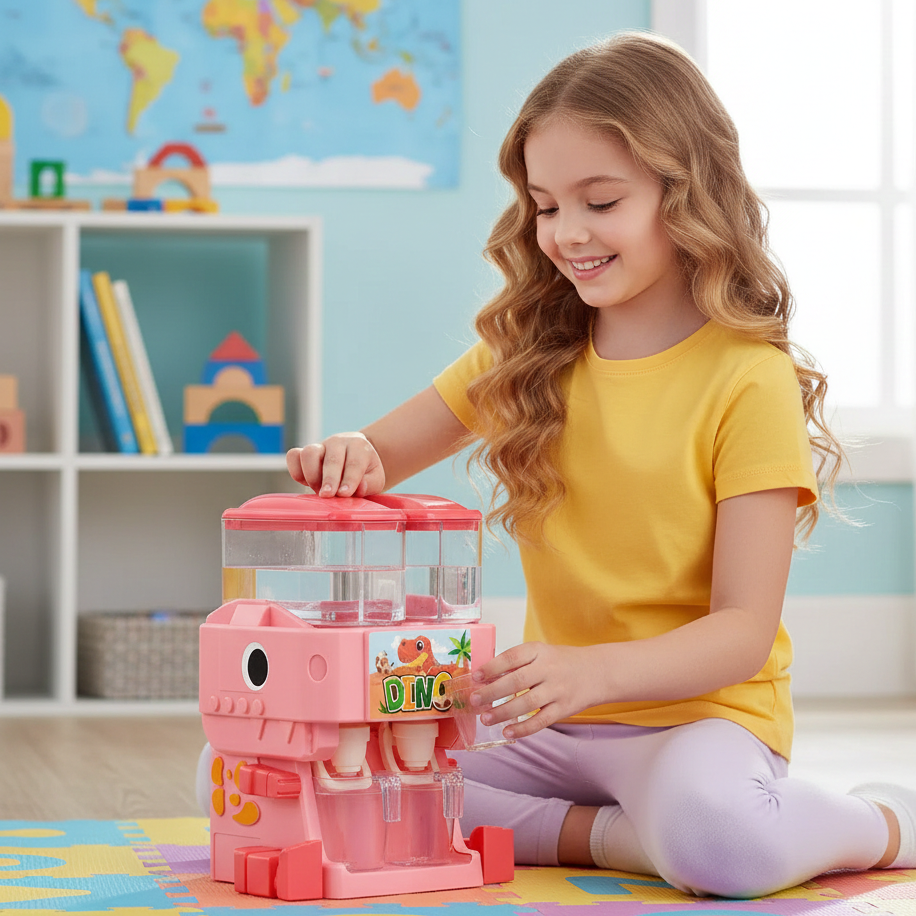 Dinosaurier Wasser-Spender Spielzeug – Kaltes & warmes Spiel