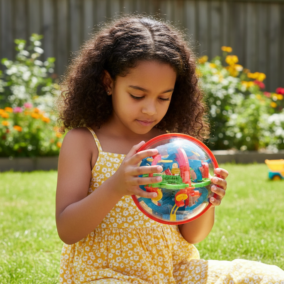 3D Maze Ball Puzzle – Trainiere dein Gehirn mit Spaß