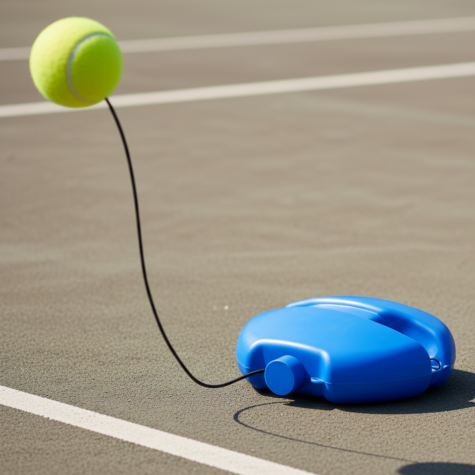 Tennis Trainer mit Rückprall-Seil – Perfekt für Alle Levels