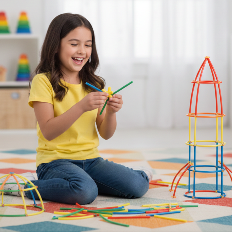 4D Kreativ-Baukasten für Kinder – Farben, Formen & Fantasie