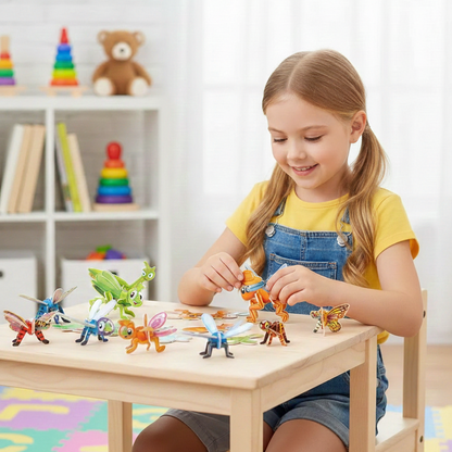 25 Stück Lustige Insekten Puzzles – Spaß & Lernen für Kinder