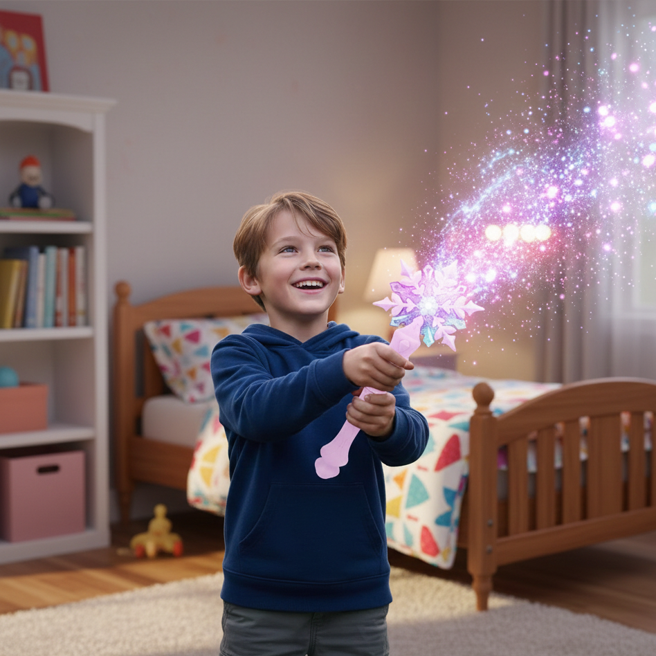 Elsa Zauberstab mit Licht & klang– Magischer Frozen Spielspaß
