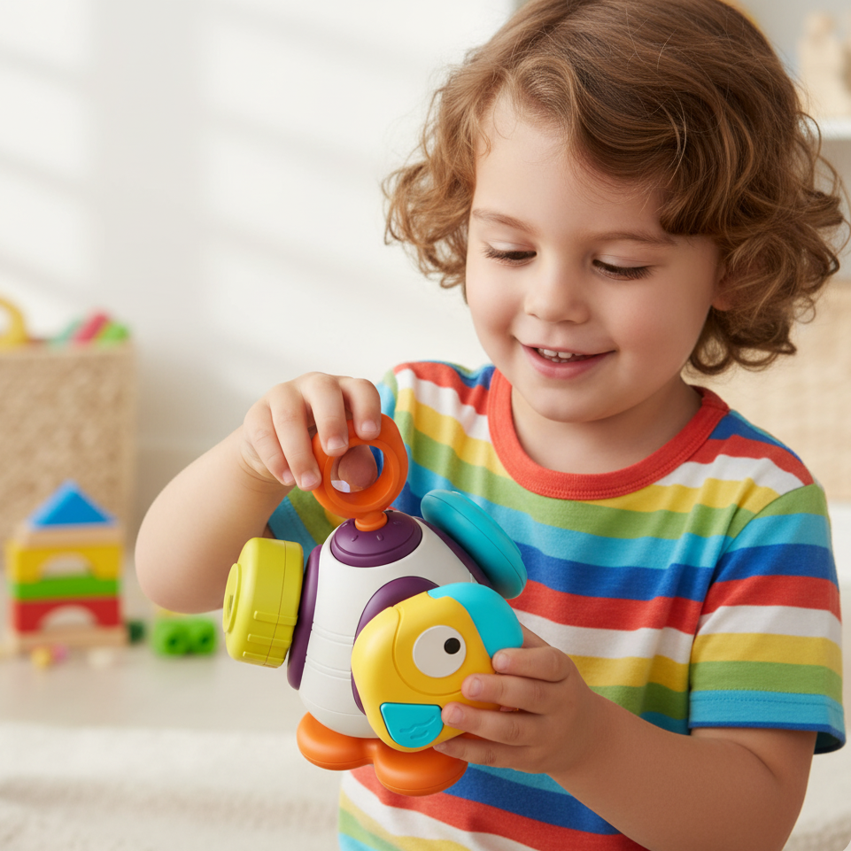 Intelligentes Lernspielzeug – Spielen, Staunen & Wachsen