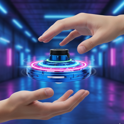 Fliegen UFO Kreisel Ball– Magischer Spaß mit Lichtern & Flug