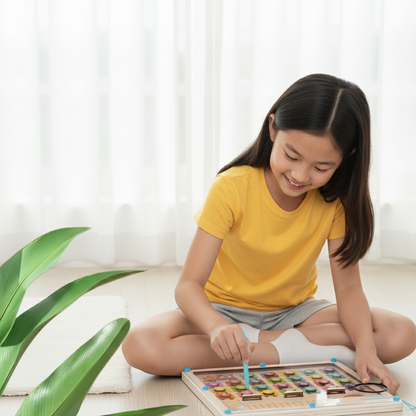 Montessori Magnet-Labyrinth – Spielerisch Buchstaben lernen!
