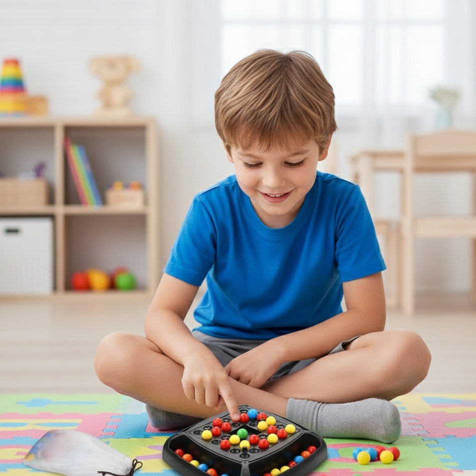 Montessori Regenbogenbrett – Interaktiver Puzzlespaß für alle Altersgruppen