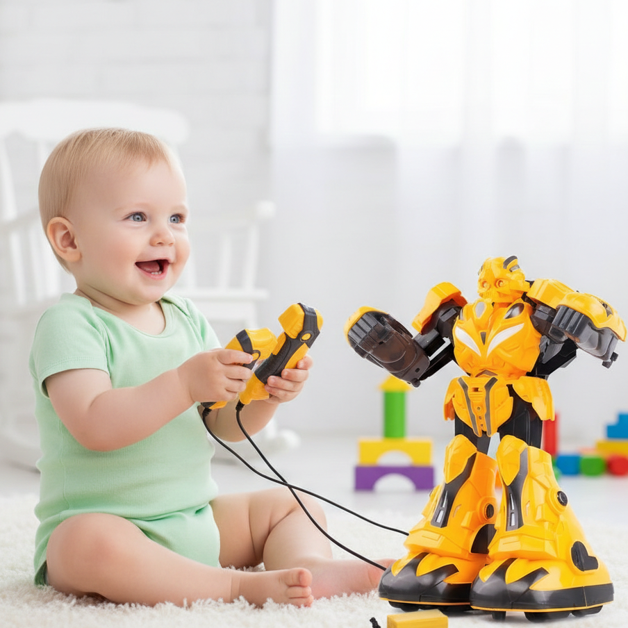 Smart Battle-Roboter mit Musik, Licht & Sensor-Bewegung