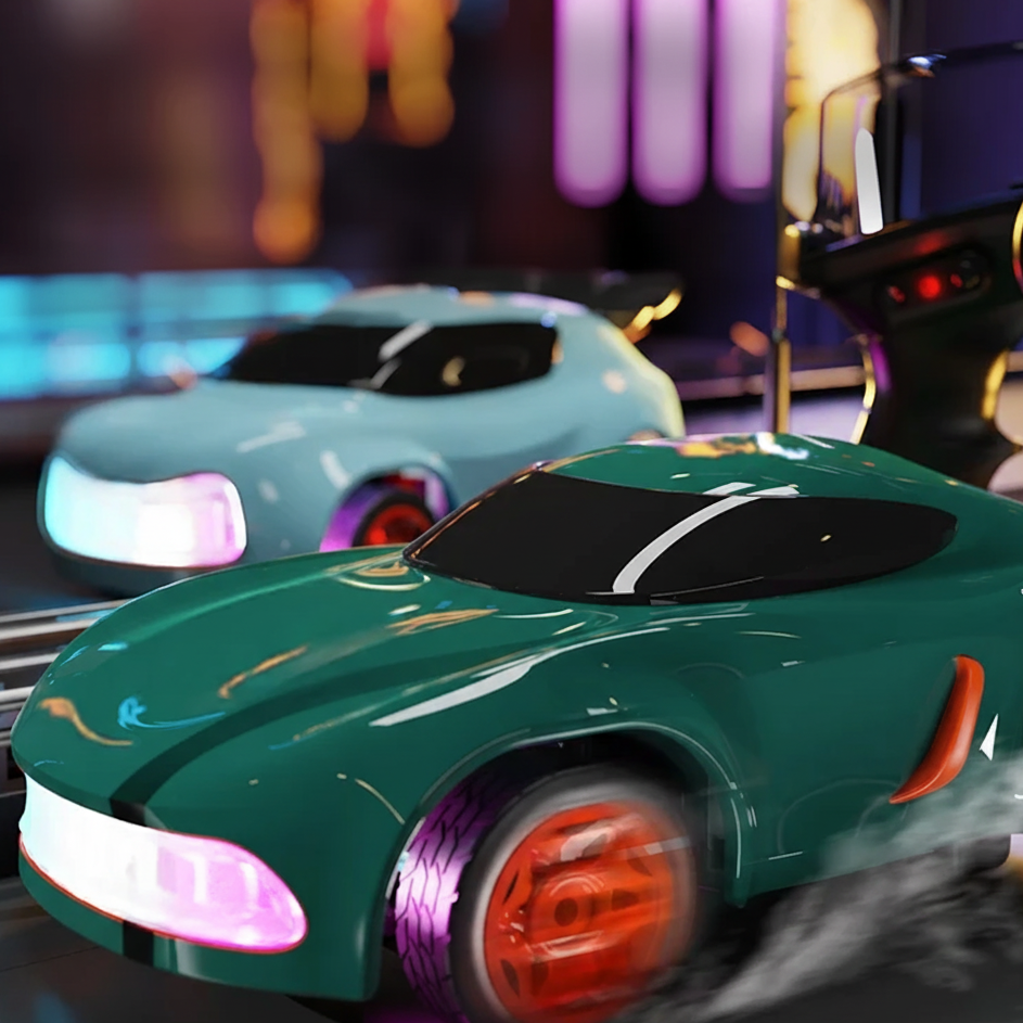 Mini Drift Rennfahrzeug – 4WD mit Licht & Aktion