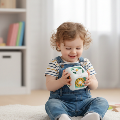 Montessori Beschäftigt Würfel für Kinder – 6 Lernspiele in einem Würfel