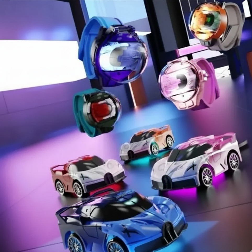 Mini-Auto am Handgelenk – Steuer-Spaß & Technik in Einem!