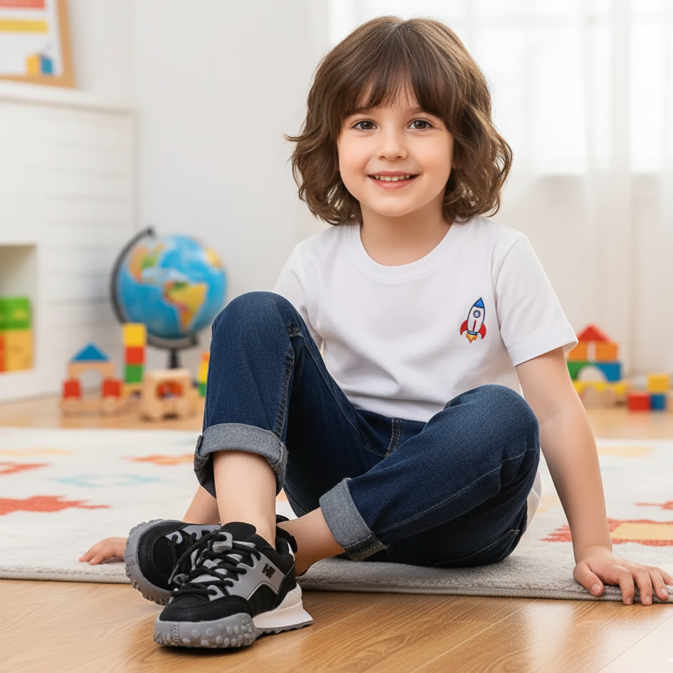 Kinder Turnschuhe– Bequem, Atmungsaktiv & Rutschfest