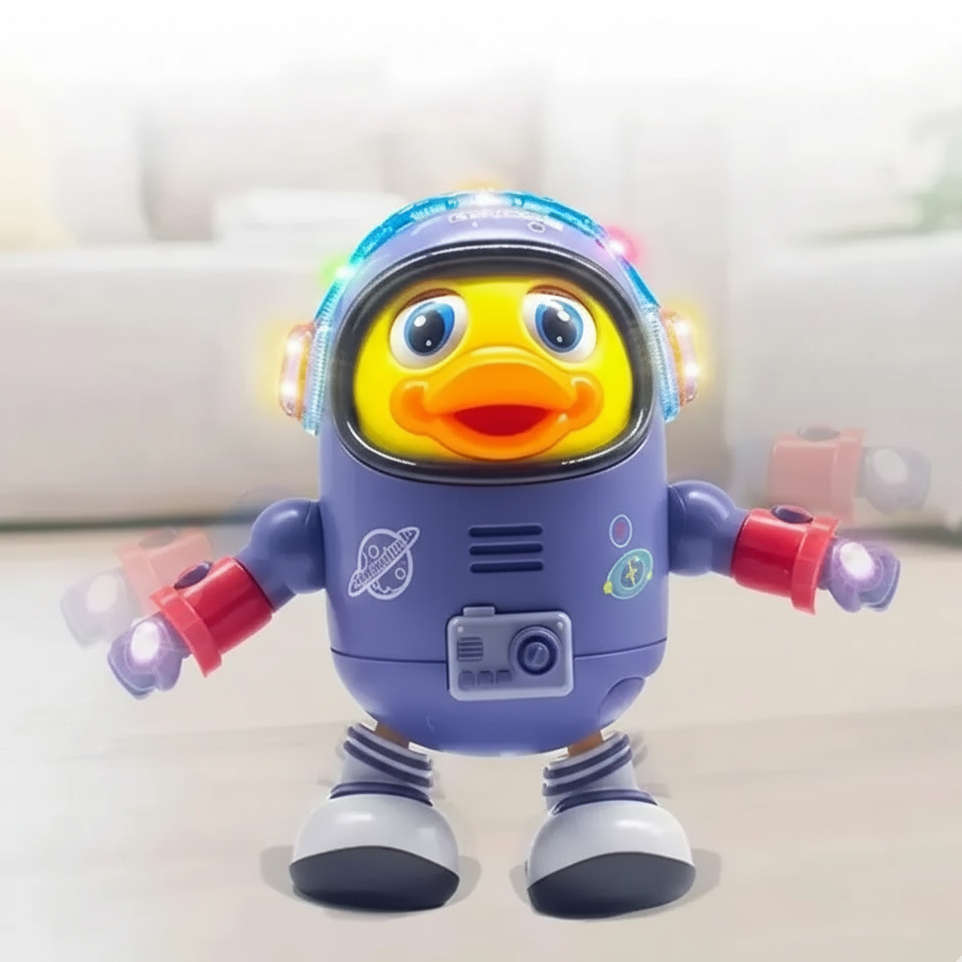 Musikalischer Weltraum-Entdecker – Tanzender Ente-Roboter für Kinder