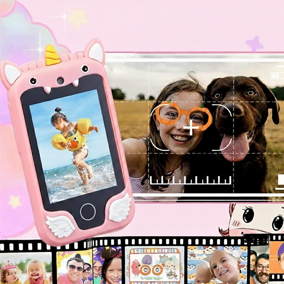 Magisches Unicorn Kinder-Smartphone – Kamera, Spiele & MP3 Spaß