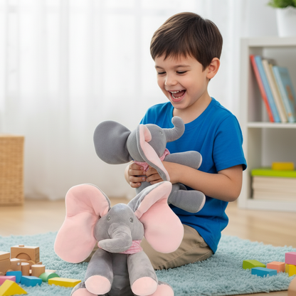 Versteckspiel Elefant Singt, Bewegt sterben Ohren & Bringt Babys zum Lachen!