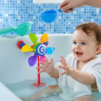 Spinnen Bad Windmill – Mehr Spaß & Sensorik in der Badewanne