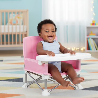 Faltbarer Baby-Hochstuhl – Kompakt, sicher & überall dabei