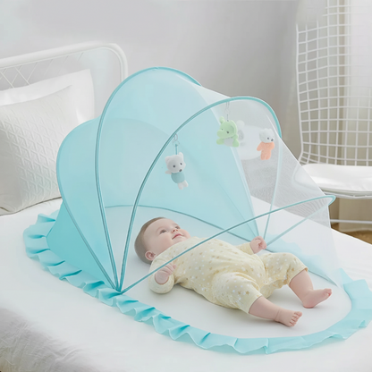 Faltbares Baby Moskitonetz – Vollschutz für Bett & Im Freien