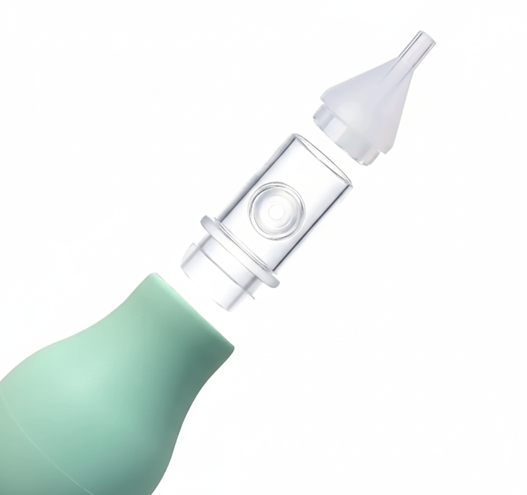 Sanfter Baby Nasensauger – sichere & hygienische Reinigung