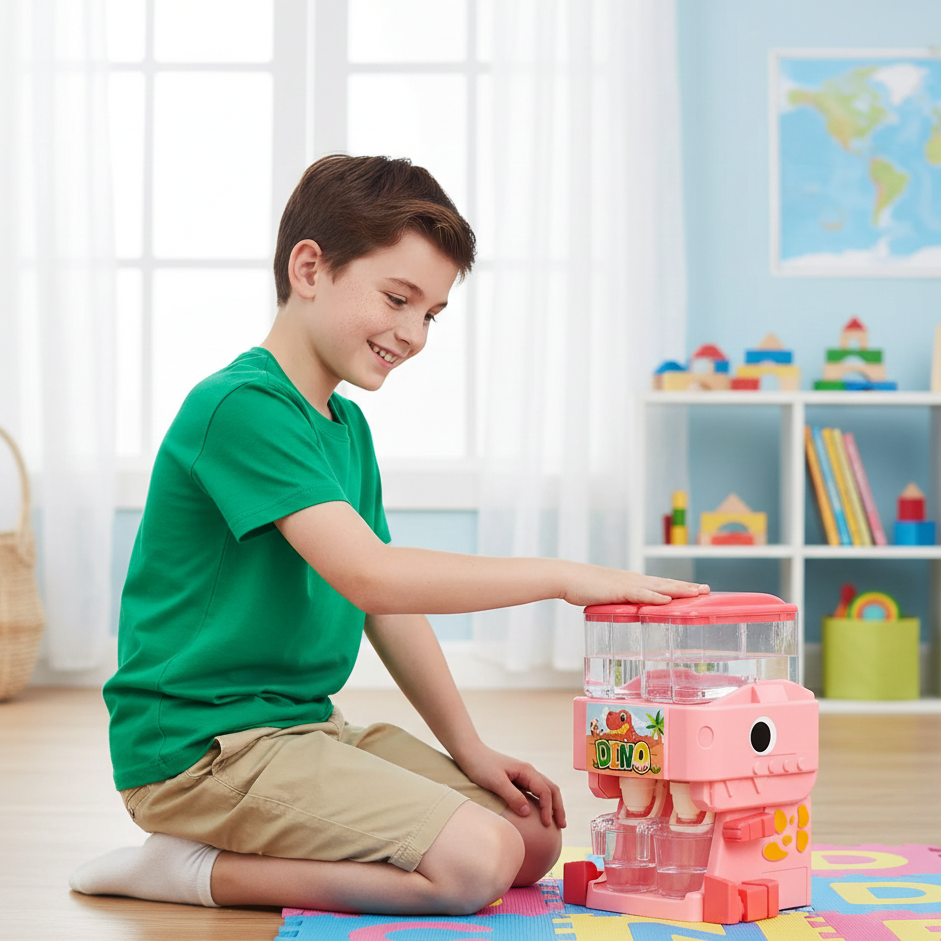 Dinosaurier Wasser-Spender Spielzeug – Kaltes & warmes Spiel