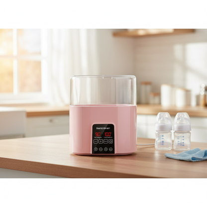 4-in-1 Baby Flaschenwärmer – Schnell, Smart & Sicher mit Temperaturkontrolle