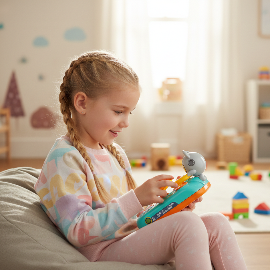 Kids Lenkrad Abenteuer-Spiel mit Klang & Musik