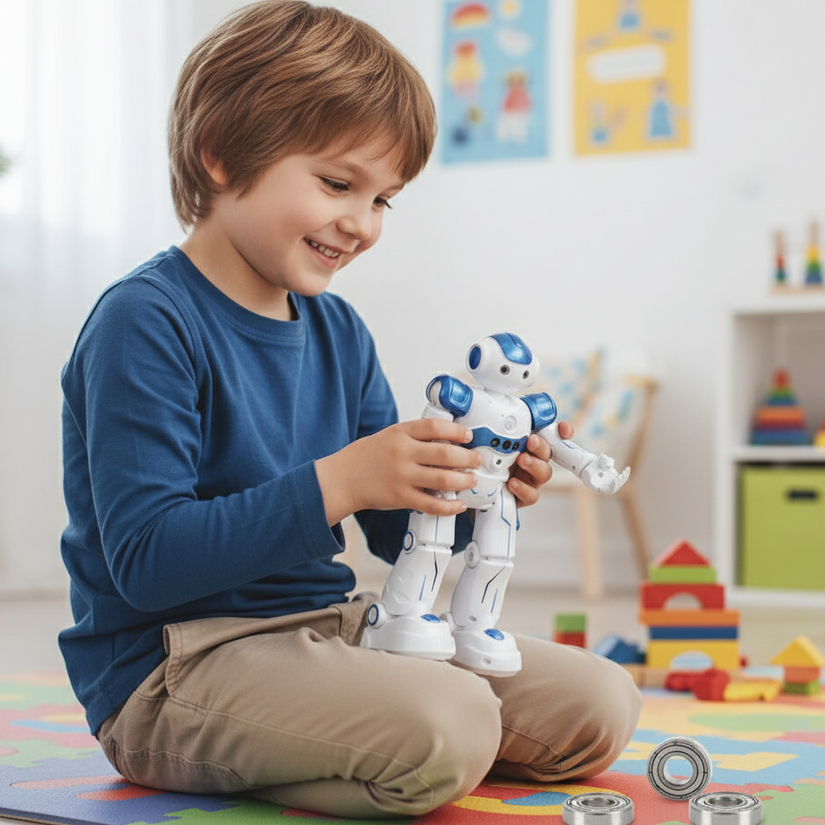 10er Satz Kugellager – Hochwertiger Kohlenstoffstahl, doppelt abgedichtet