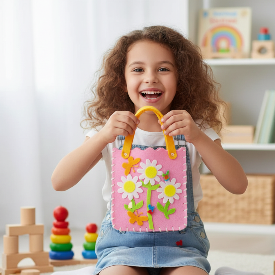 Kreative DIY Kinder-Handtaschen – Bastelspaß & Fantasie