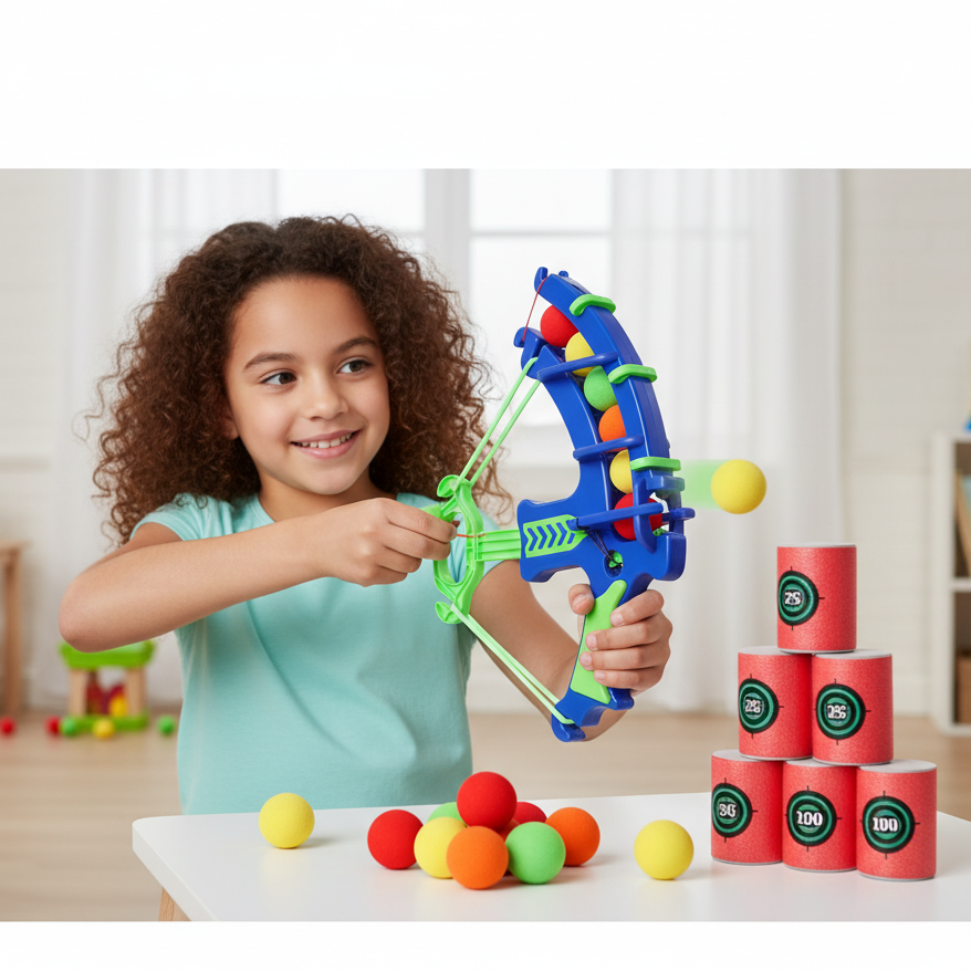 Zielschießen-Spielzeug satz – Spannung, Reaktion & Lernspaß!