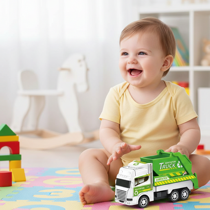 Mini Müllwagen Spielzeug – Robustes Inertia Auto für Kinder