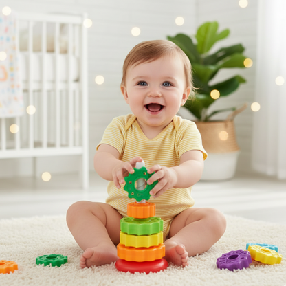 Farbenfrohe Lern-Ringe – Motorik & Kreativität fördern