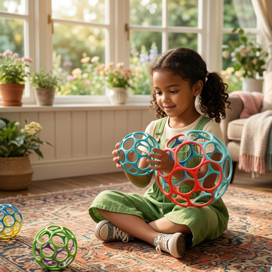 Baby Greifball Sensorik Spielzeug – Lernen, Fühlen & Spielen